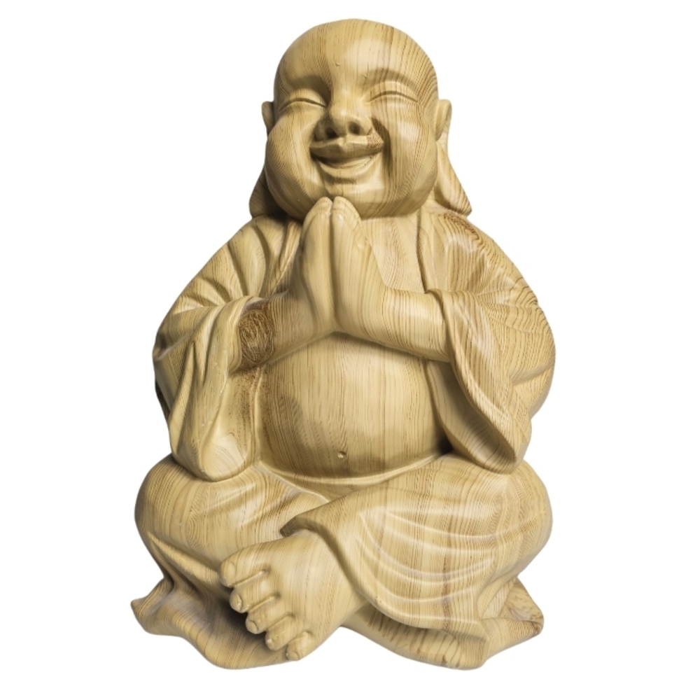 Zen Harmony Smiling Buddha Sculpture